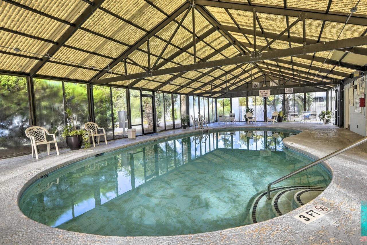 Sunny Studio With Pool - 4 Mi To Cherry Grove Beach! Little River Bagian luar foto